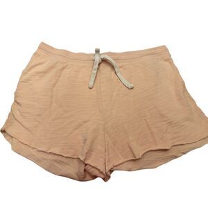 J. Crew‎ Peach Cotton Drawstring Casual Shorts Loungewear Summer Comfort XL